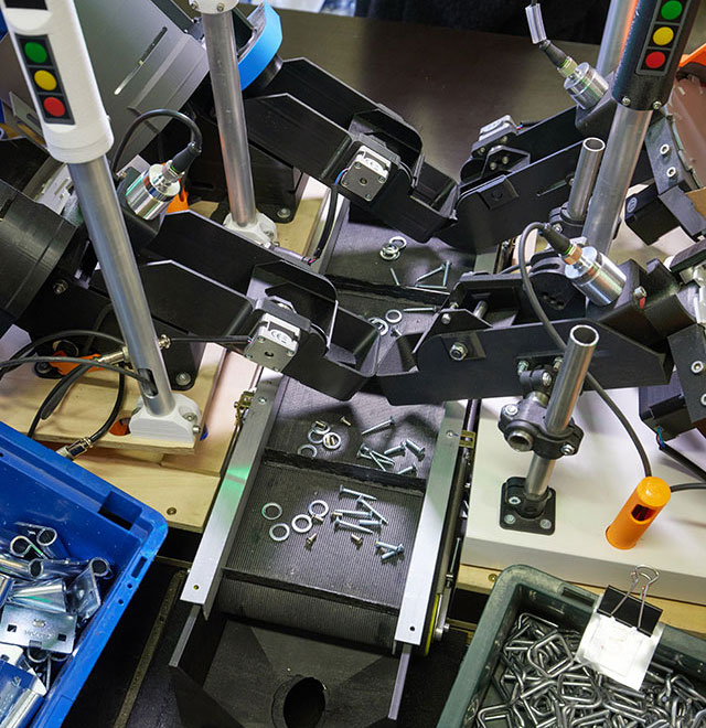 Blick auf eine Verpackungsstrecke der Bielis GmbH